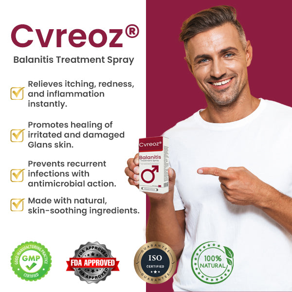 🔥Hot Sales - 50% OFF🌿Cvreoz® Balanitis Treatment Spray