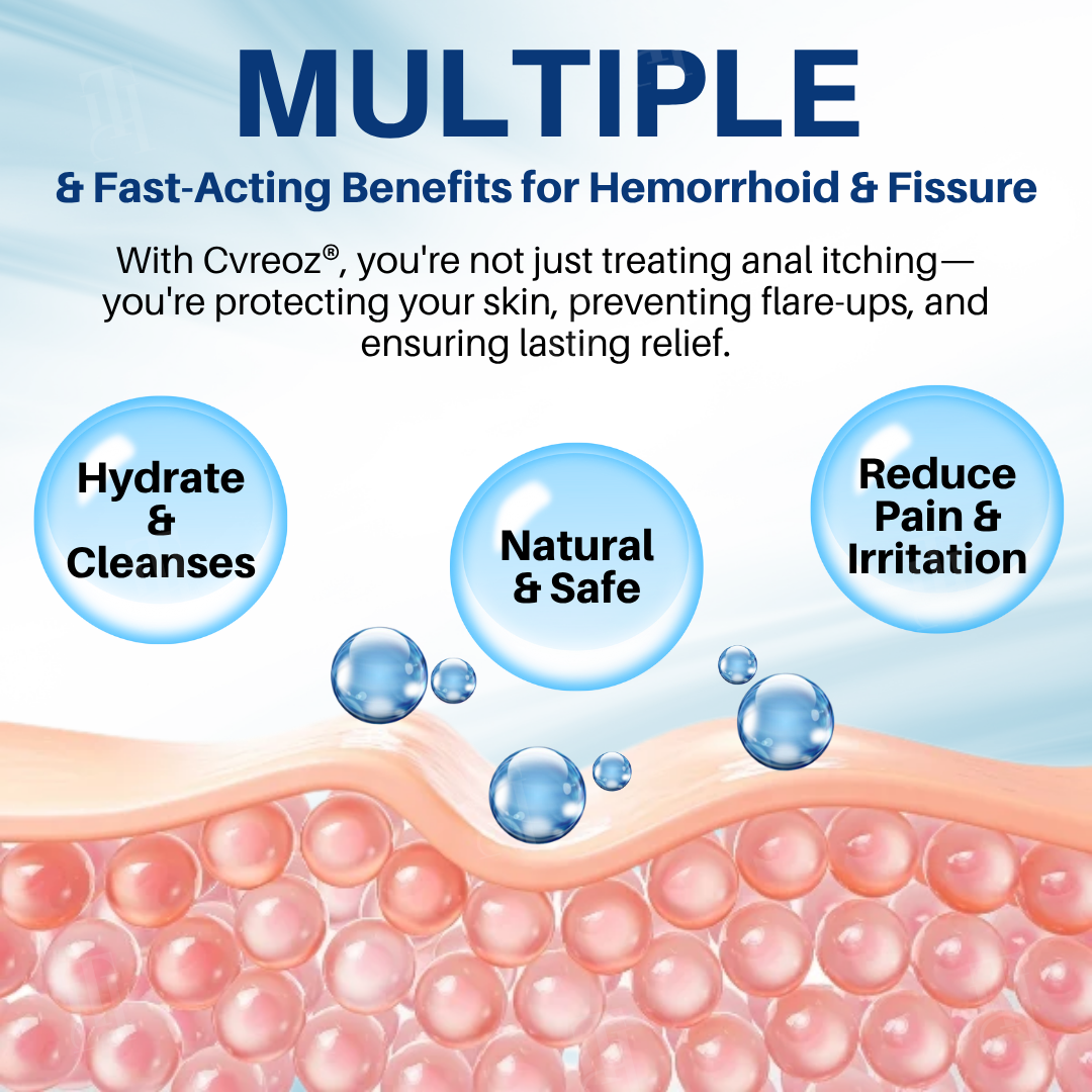 🌟 Official Store | LAST 31 PCS LEFT!🔥Hot Sale - 50% OFF🌿Cvreoz® Hemorrhoid & Fissure Cream
