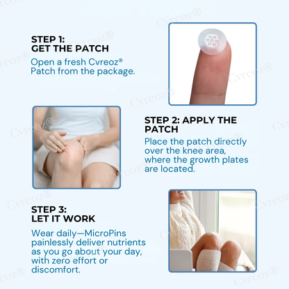 🔥Hot Sales - 50% OFF🔥Cvreoz® HeightBoost MicroPin Growth & Stretch Patch