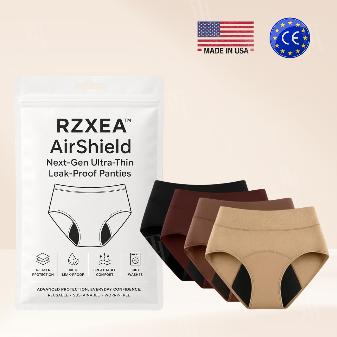 RZXEA™ AirShield — Next-Gen Ultra-Thin Leak-Proof Panties ✨ 100% Invisible Smart Protection 1111