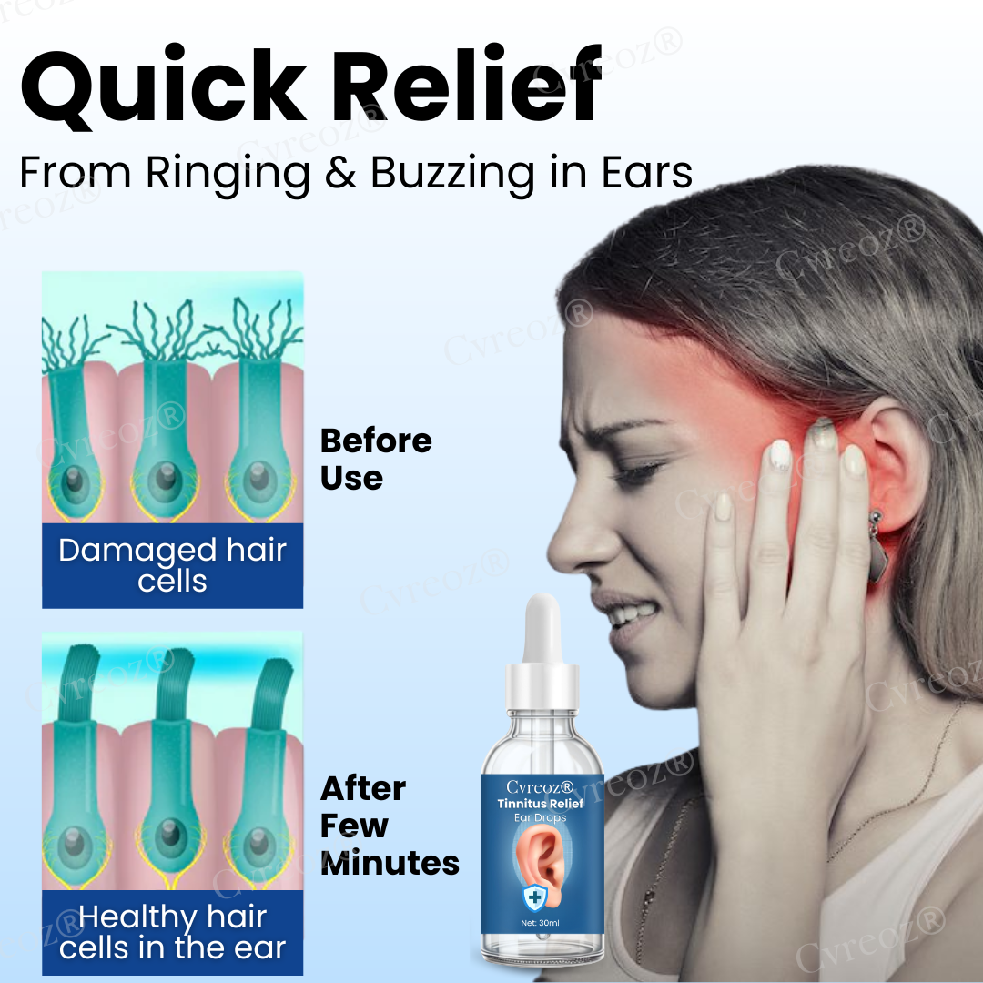 🔥FDA Designated Medical Online Store | 🌿Cvreoz® Tinnitus Relief Ear Drops - Already Sold 120,000+ Bottles Worldwide🔥