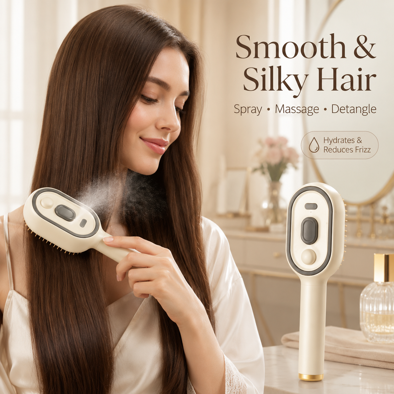 Limited Stock!!! Electric Spray Air Cushion Massage Comb