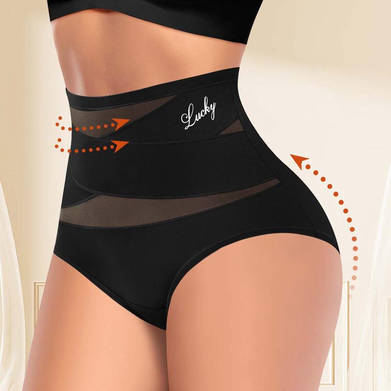 VOZALX™ Plus-Size High-Waist Cross Tummy Control Panties