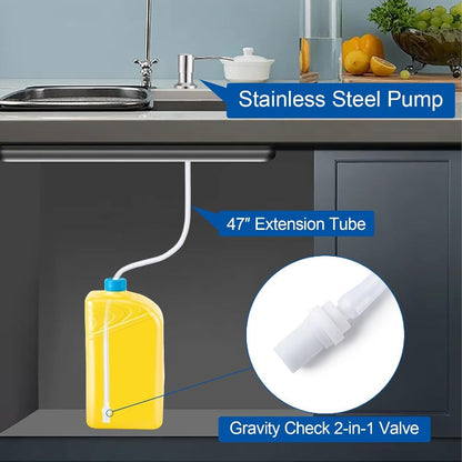 AEXZR® Stainless Steel Built-In Soap Dispenser