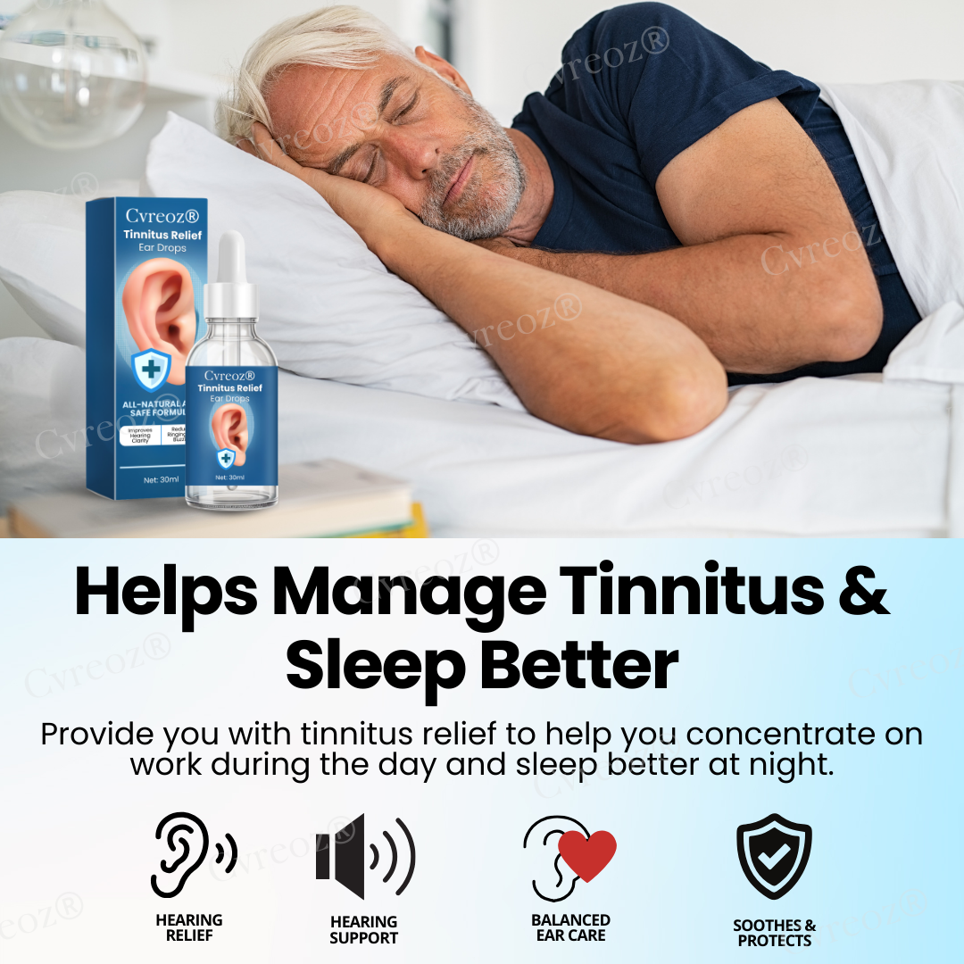 🔥FDA Designated Medical Online Store | 🌿Cvreoz® Tinnitus Relief Ear Drops - Already Sold 120,000+ Bottles Worldwide🔥