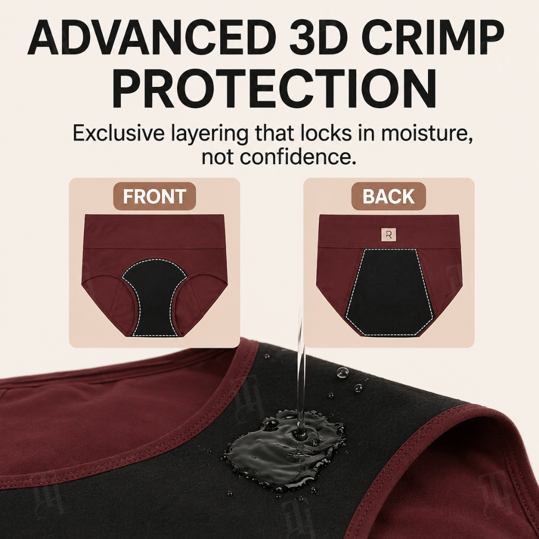 RZXEA™ AirShield — Next-Gen Ultra-Thin Leak-Proof Panties ✨ 100% Invisible Smart Protection 1111