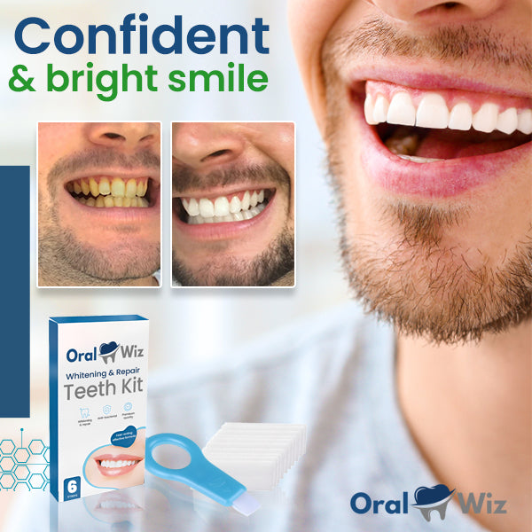 OralWiz™ Whitening & Repair Teeth Kit - Sale at 80% discounts!