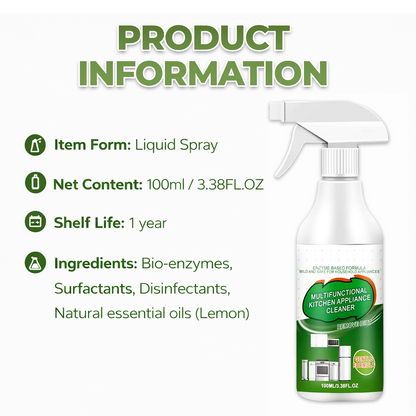 ⚡Limited Stock!!!⚡ Multi-Purpose Enzyme Foam Cleaner - Effortlessly Removes Grease in Seconds 🔥 Save 60% Today Only