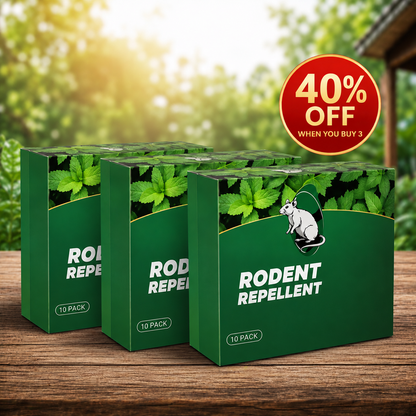 RZXEA™ 💥LAST DAY SALE 50%OFF💥🟢 Natural Peppermint Rodent Repellent Tablets – 10 Pack