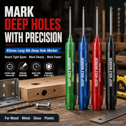 📢📢50% OFF !! ⏰AEXZR® Deep Hole Marker with 45mm Long Nib