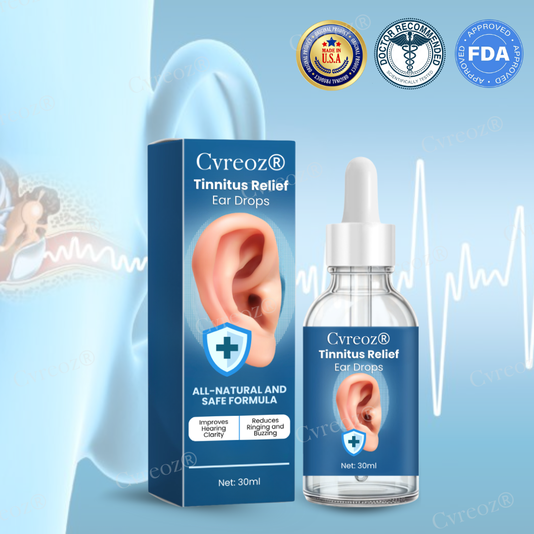 🔥FDA Designated Medical Online Store | 🌿Cvreoz® Tinnitus Relief Ear Drops - Already Sold 120,000+ Bottles Worldwide🔥