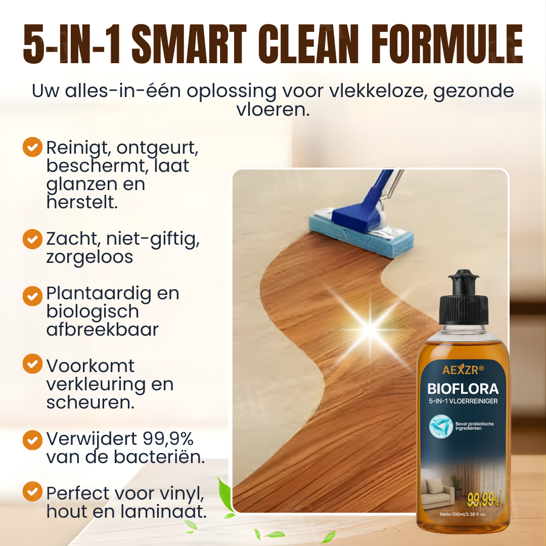 Limited Stock!!! AEXZR® BioFlora 5-in-1 Vloerreiniger
