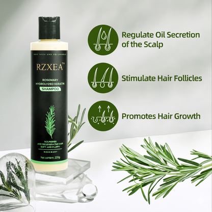 RZXEA™ Rosemary Shampoo | Hair Growth & Anti-Dandruff Scalp Treatment