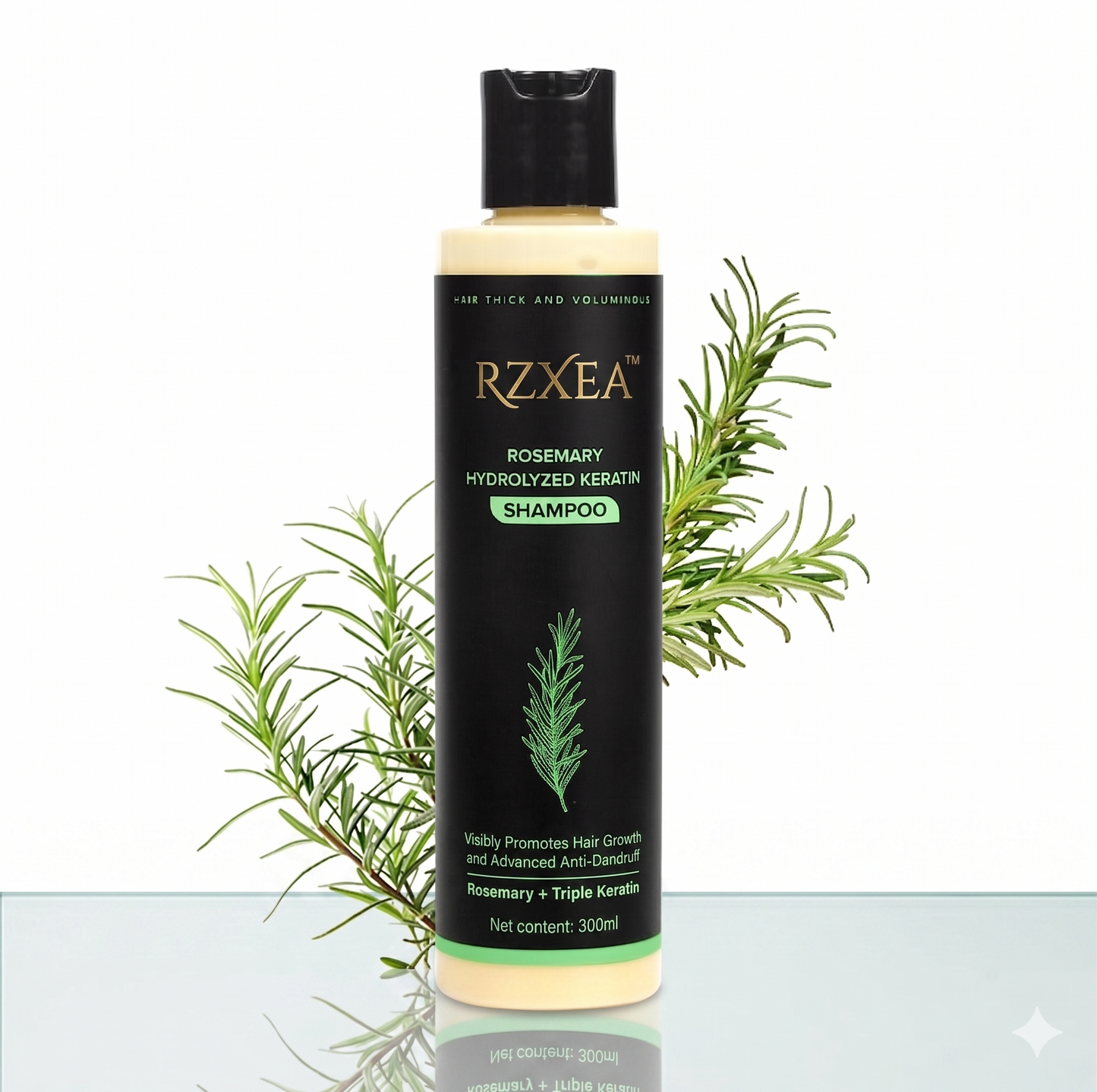 RZXEA™ Rosemary Shampoo | Hair Growth & Anti-Dandruff Scalp Treatment