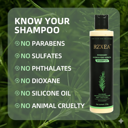 RZXEA™ Rosemary Shampoo | Hair Growth & Anti-Dandruff Scalp Treatment