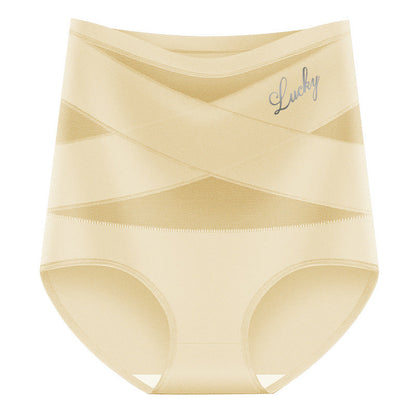 VOZALX™ Plus-Size High-Waist Cross Tummy Control Panties
