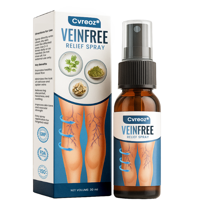 🔥Hot Sales - 50% OFF🌿Cvreoz® VeinFree Relief Spray