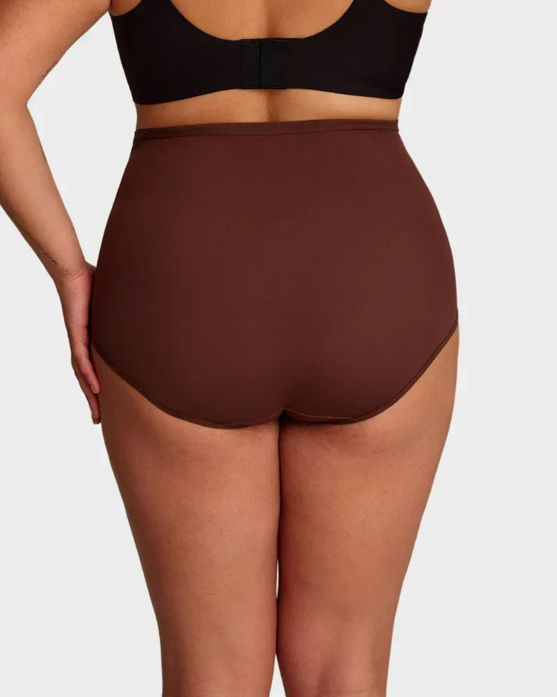VOZALX™ Plus-Size High-Waist Cross Tummy Control Panties
