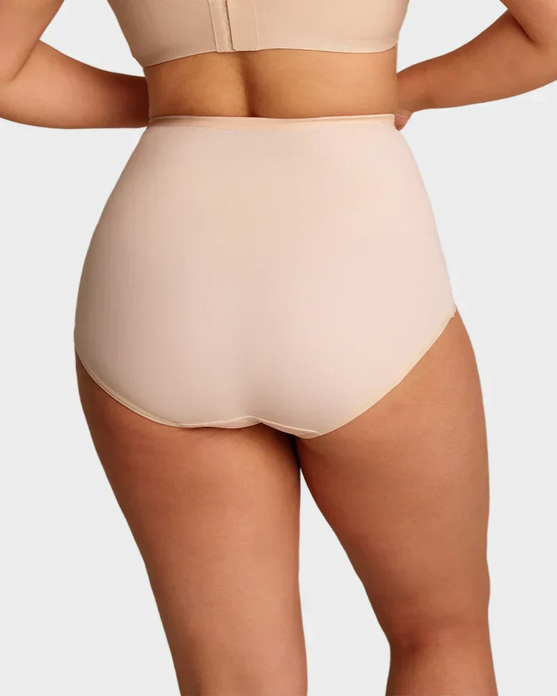 VOZALX™ Plus-Size High-Waist Cross Tummy Control Panties