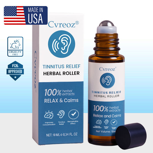 🔥FDA Designated Medical Online Store | 🌟 Cvreoz® Tinnitus Relief Herbal Roller - Already Sold 120,000+ Bottles Worldwide🔥