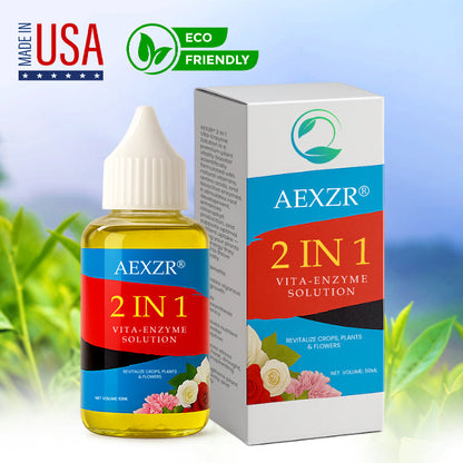 🌟 Official Store |Few Stocks Available🔥Hot Sale - 50% OFF🌿AEXZR® 2 in 1 Vita-Enzyme Solution