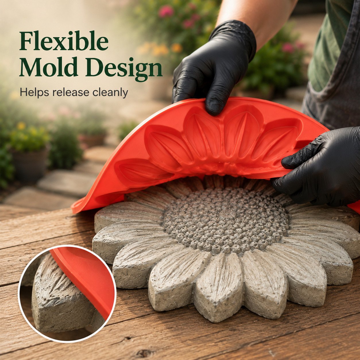 AEXZR® 💥 LAST DAY 49% OFF - 🌻 Reusable Garden Art Mold – Make Your Garden Truly One of a Kind (📦Buy 2 Free Shipping)