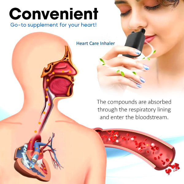 🔥FDA Designated Medical Online Store | 🌟 Official Store | AAFQ® Heart Care Inhaler – Revitalize Your Heart Health!