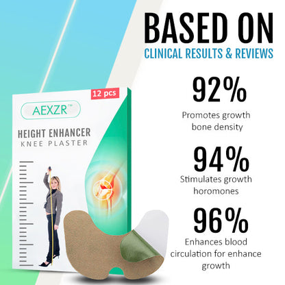 AEXZR™ Height Enhancer Knee Plaster - Back up by research and recommended by medical experts! 👨‍⚕️