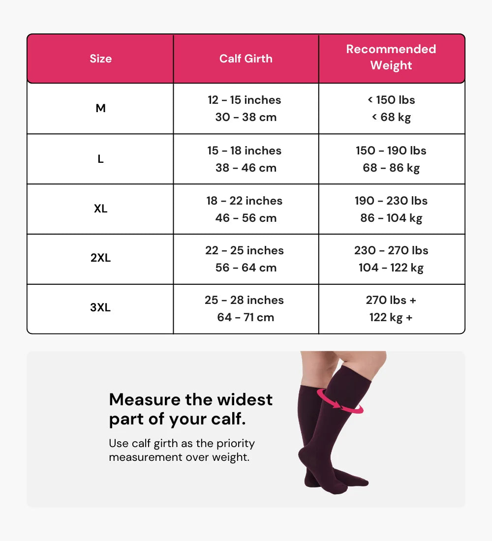 Sfrcord® Original Wide Compression Socks