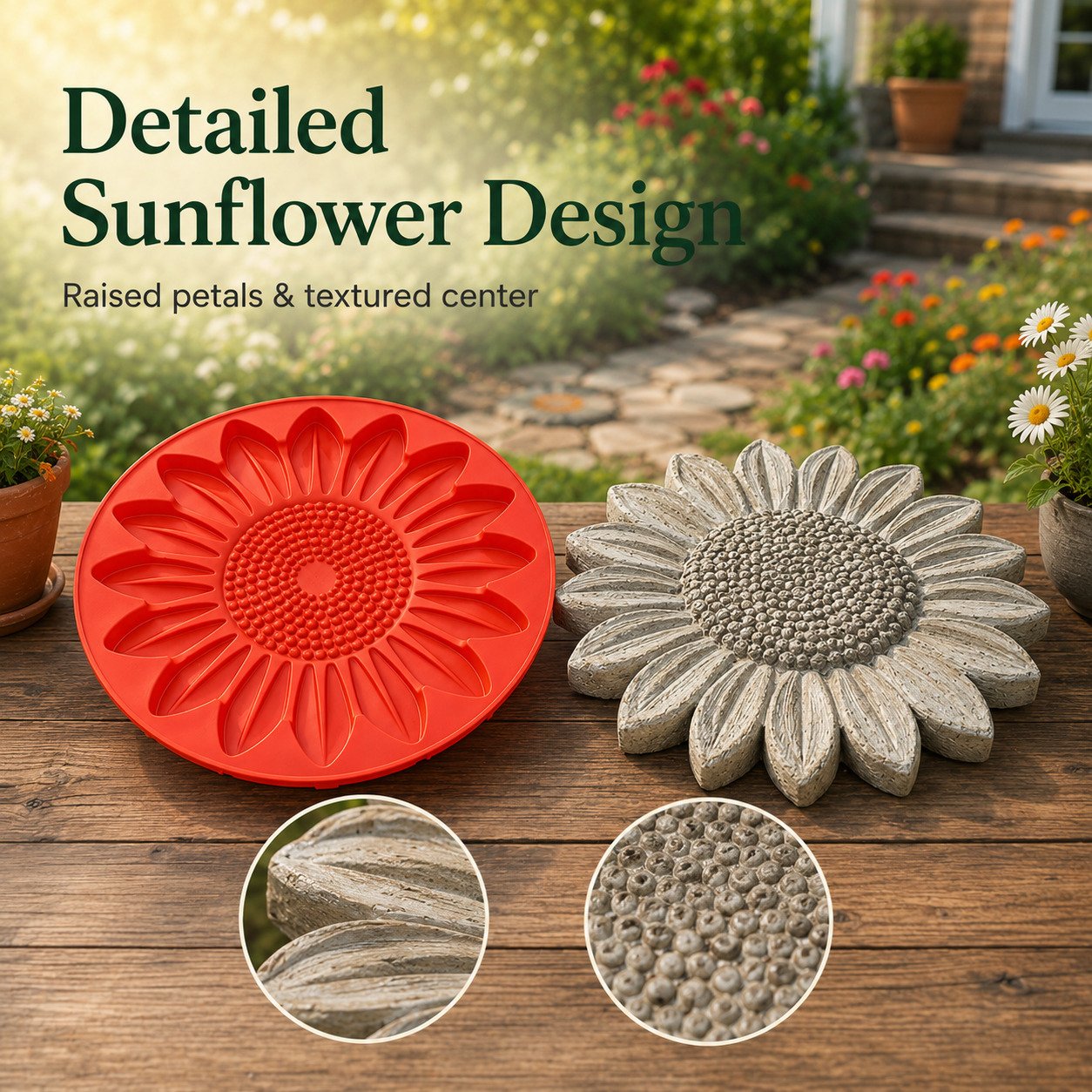 AEXZR® 💥 LAST DAY 49% OFF - 🌻 Reusable Garden Art Mold – Make Your Garden Truly One of a Kind (📦Buy 2 Free Shipping)