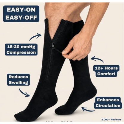 AEXZR® Easy-On Zipper Compression Socks