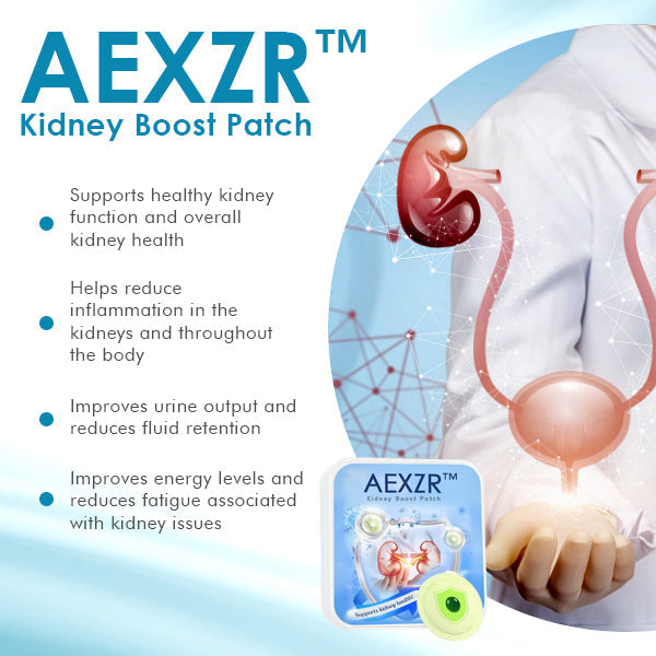 AEXZR™ Kidney Boost Patch - 🌟 Back up by Science and Recommended by Experts 👩‍⚕️