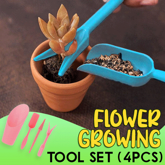 AEXZR® 4pcs Flower Growing Tool Set