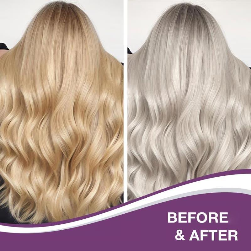 AEXZR® Purple Keratin Hair Mask - Locks Color & Neutralizes Brass & Yellow Tones For Blonde Silver Gray Highlighted Hair