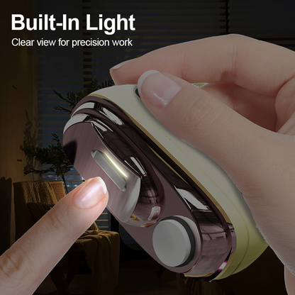 Limited Stock!!! 💗LAST DAY SALE 49% OFF⚡50K+ SOLD💕🌟AEXZR® 2-in-1 Safe Electric Nail Clipper