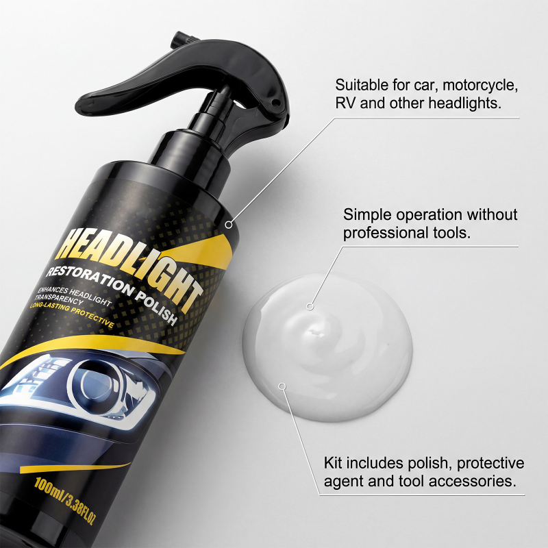 AEXZR® Professional Headlight Polish and Sealant Kit
