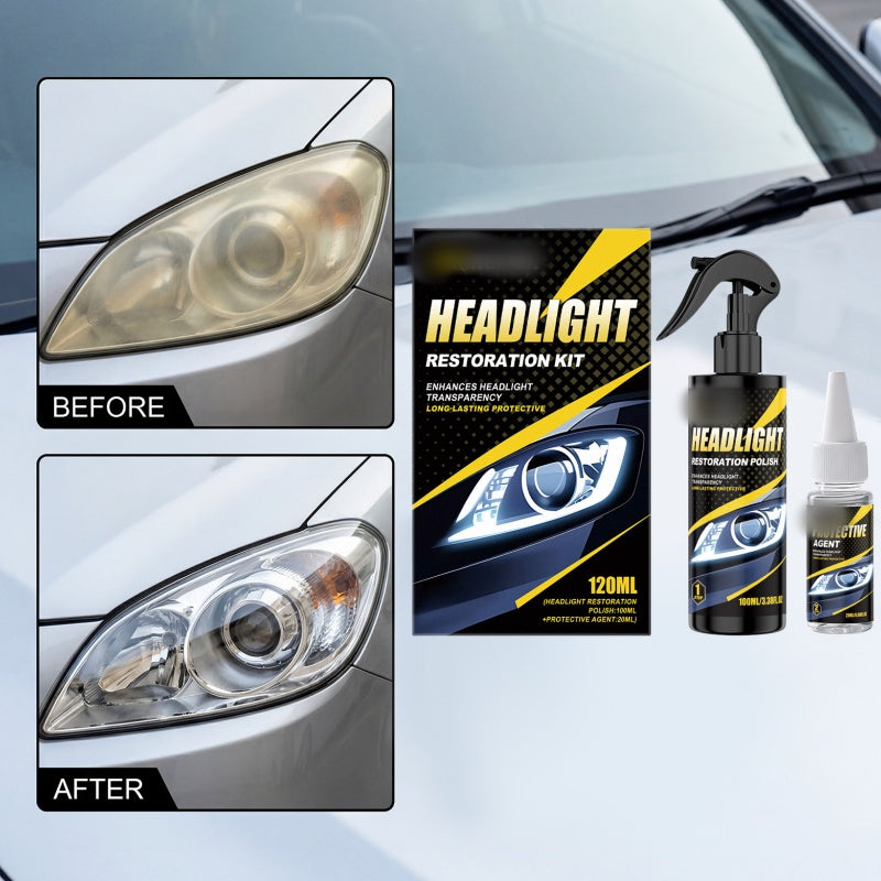 AEXZR® Professional Headlight Polish and Sealant Kit