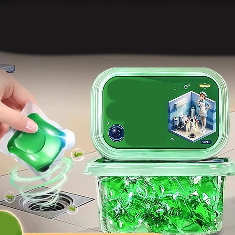 🥳2026 HOT SALE🥳💞AEXZR® 50K+ SOLD!｜Drain Deodorizer Pods – Bio‑enzyme formula neutralizes smells at the source. Instant fresh scent, no harsh chemicals. Say goodbye to embarrassing odours. 🚰✅
