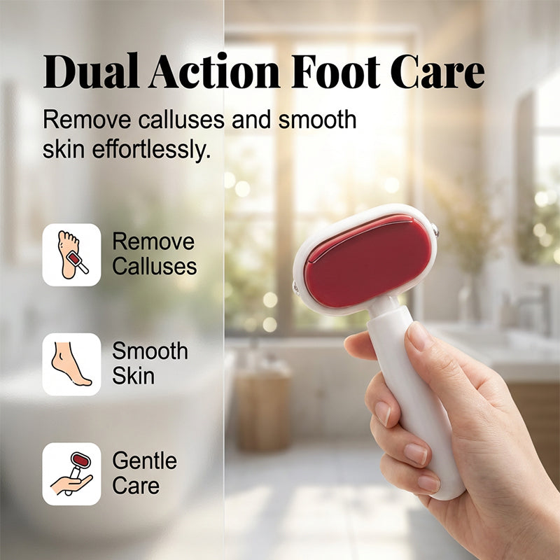 AEXZR® Double-Sided Foot Scraper for Callus Removal