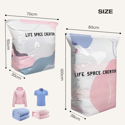 AEXZR® 🌸Last Day Buy 2 Get 1 Free💗No-Pump 3D Vacuum Storage Bags