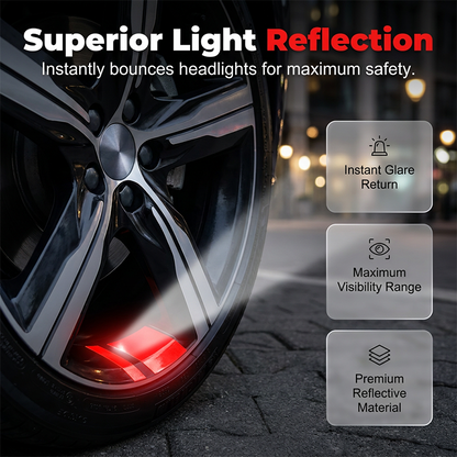 AEXZR® Car Wheel Rim Reflective Stripes Decal