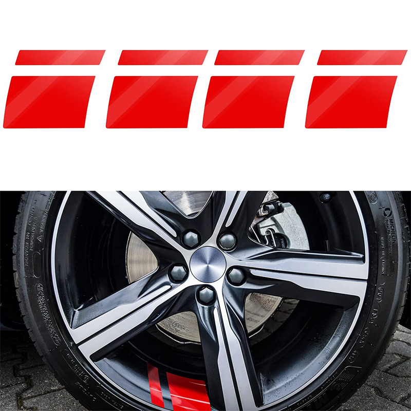 AEXZR® Car Wheel Rim Reflective Stripes Decal