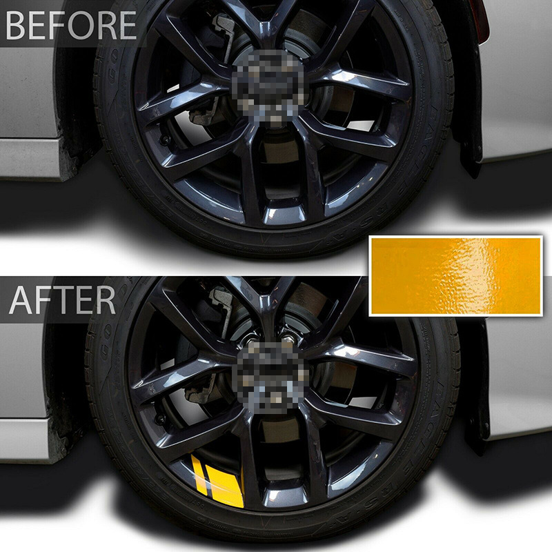 AEXZR® Car Wheel Rim Reflective Stripes Decal