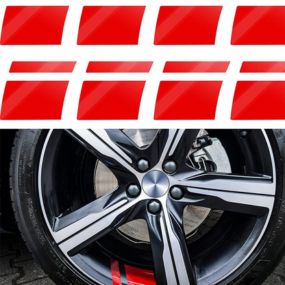 AEXZR® Car Wheel Rim Reflective Stripes Decal