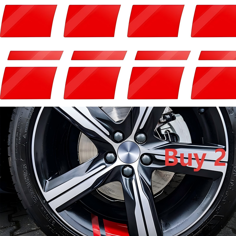 AEXZR® Car Wheel Rim Reflective Stripes Decal