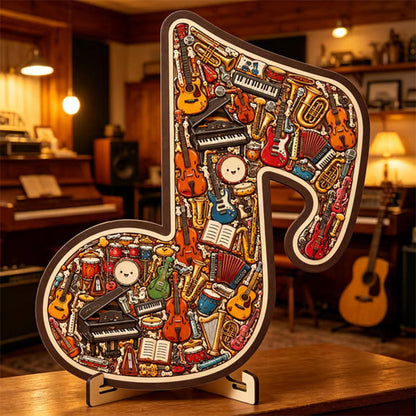 🎶AEXZR® Wooden Musical Note Jigsaw Puzzle🧩