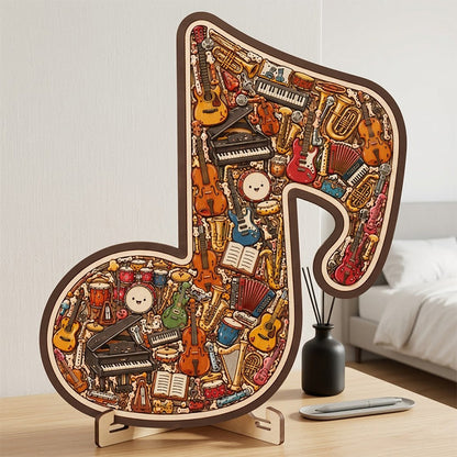 🎶AEXZR® Wooden Musical Note Jigsaw Puzzle🧩