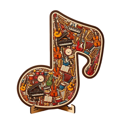 🎶AEXZR® Wooden Musical Note Jigsaw Puzzle🧩