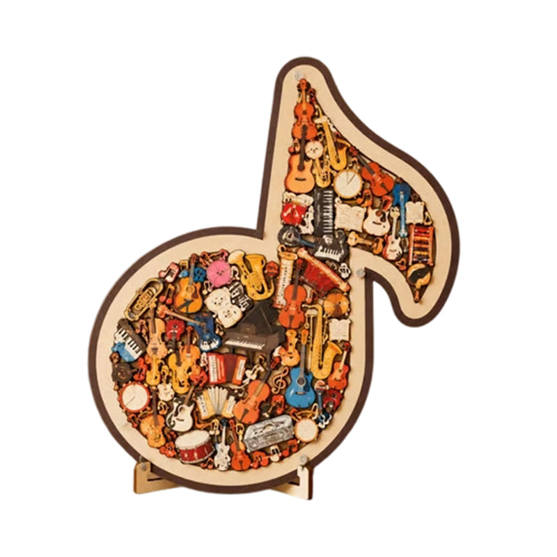 🎶AEXZR® Wooden Musical Note Jigsaw Puzzle🧩