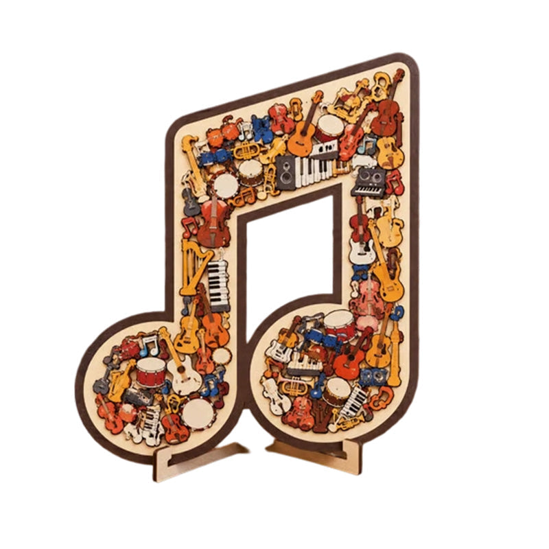 🎶AEXZR® Wooden Musical Note Jigsaw Puzzle🧩